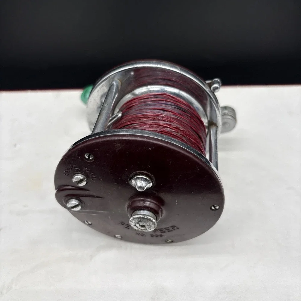 Vintage Penn Peer No. 309 Level Wind RH Deep Sea Salt Water Troll Reel USA NICE!